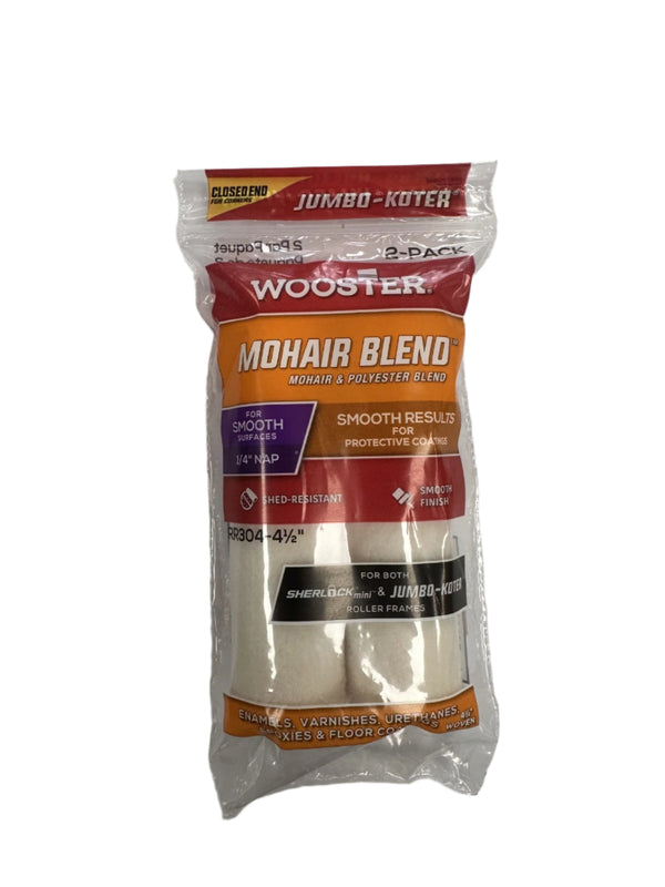 Wooster 4-1/2" Mohair Blend Cover 2 pk