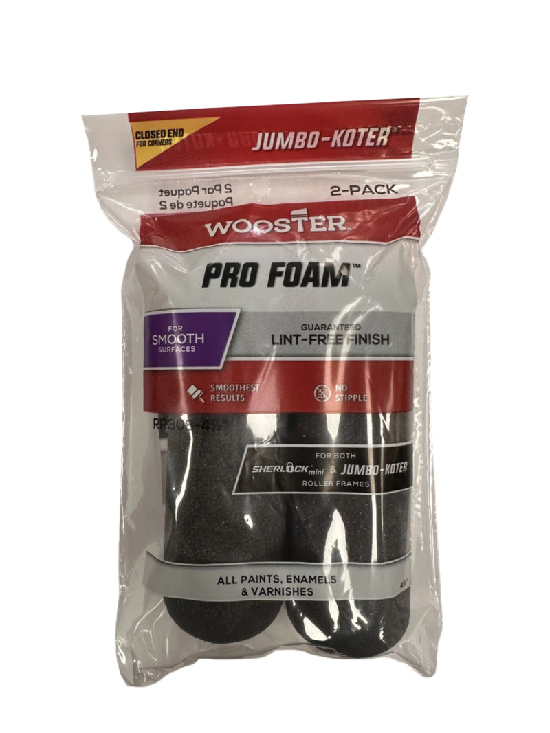 Wooster 4-1/2" ProFoam Cover 2 pack